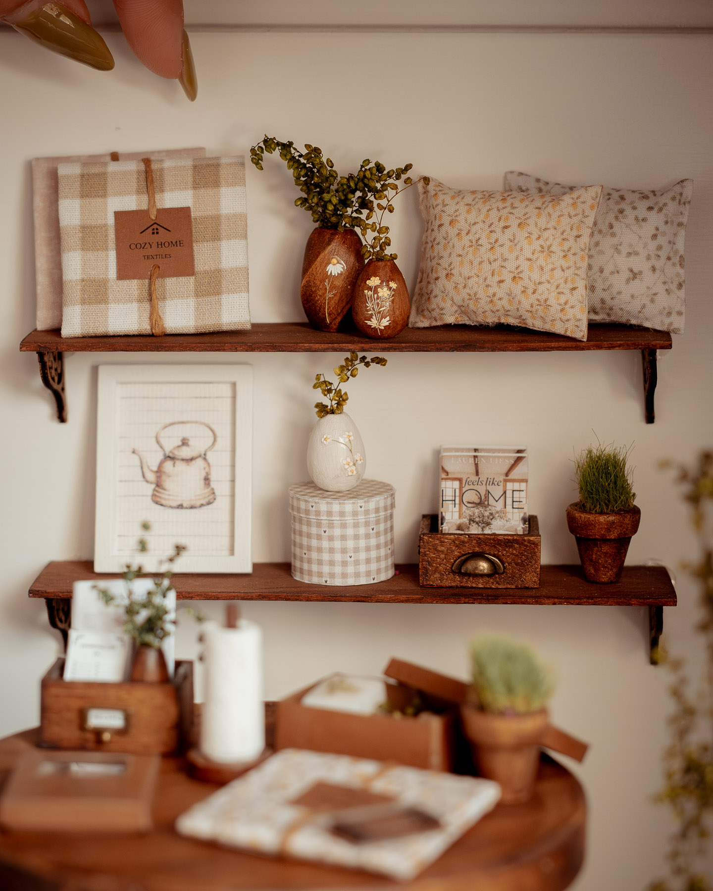 Jarrón grande de flores con hierbas - Imagen 9