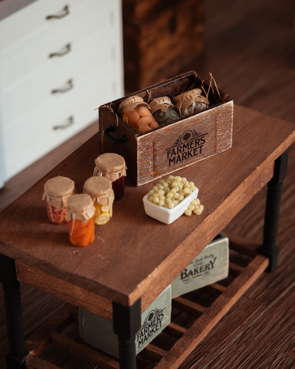 Caja vintage de estilo granero - Imagen 14