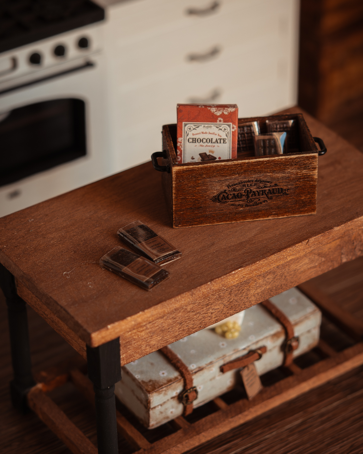 Caja vintage de estilo granero - Imagen 13