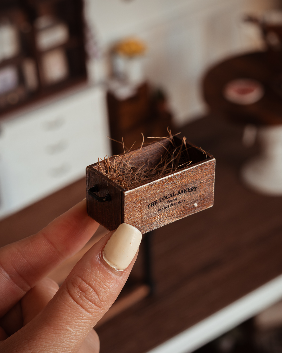 Caja vintage de estilo granero - Imagen 4