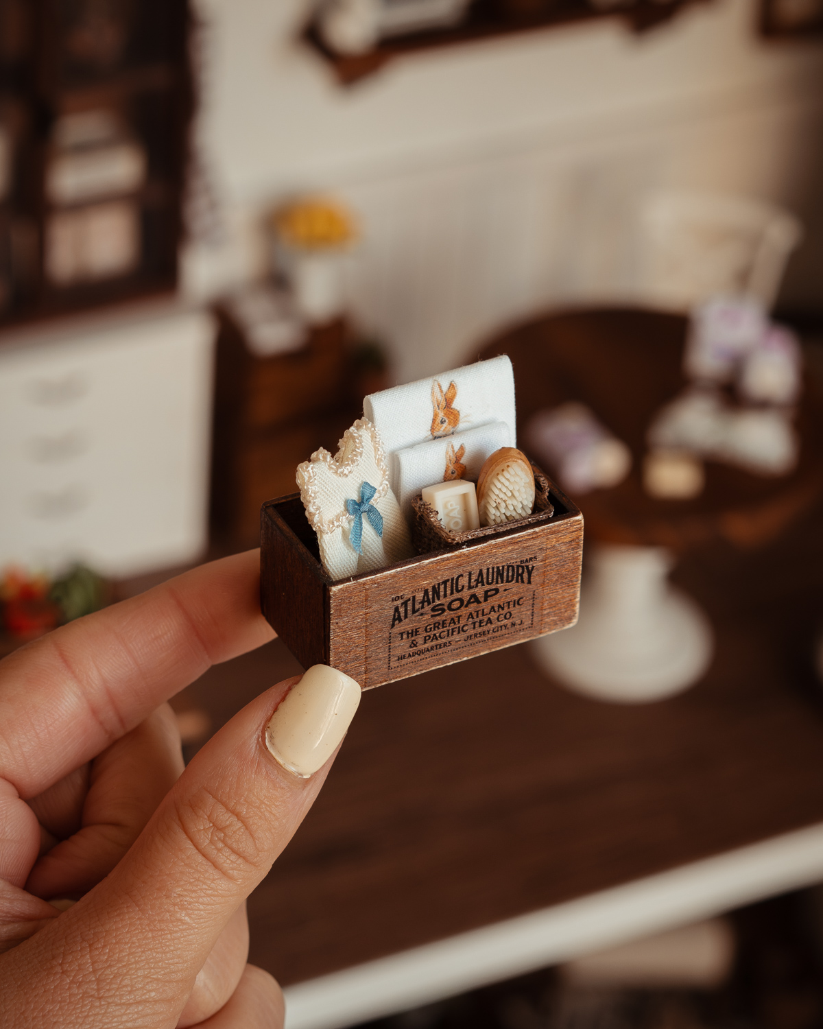 Caja vintage de estilo granero - Imagen 5