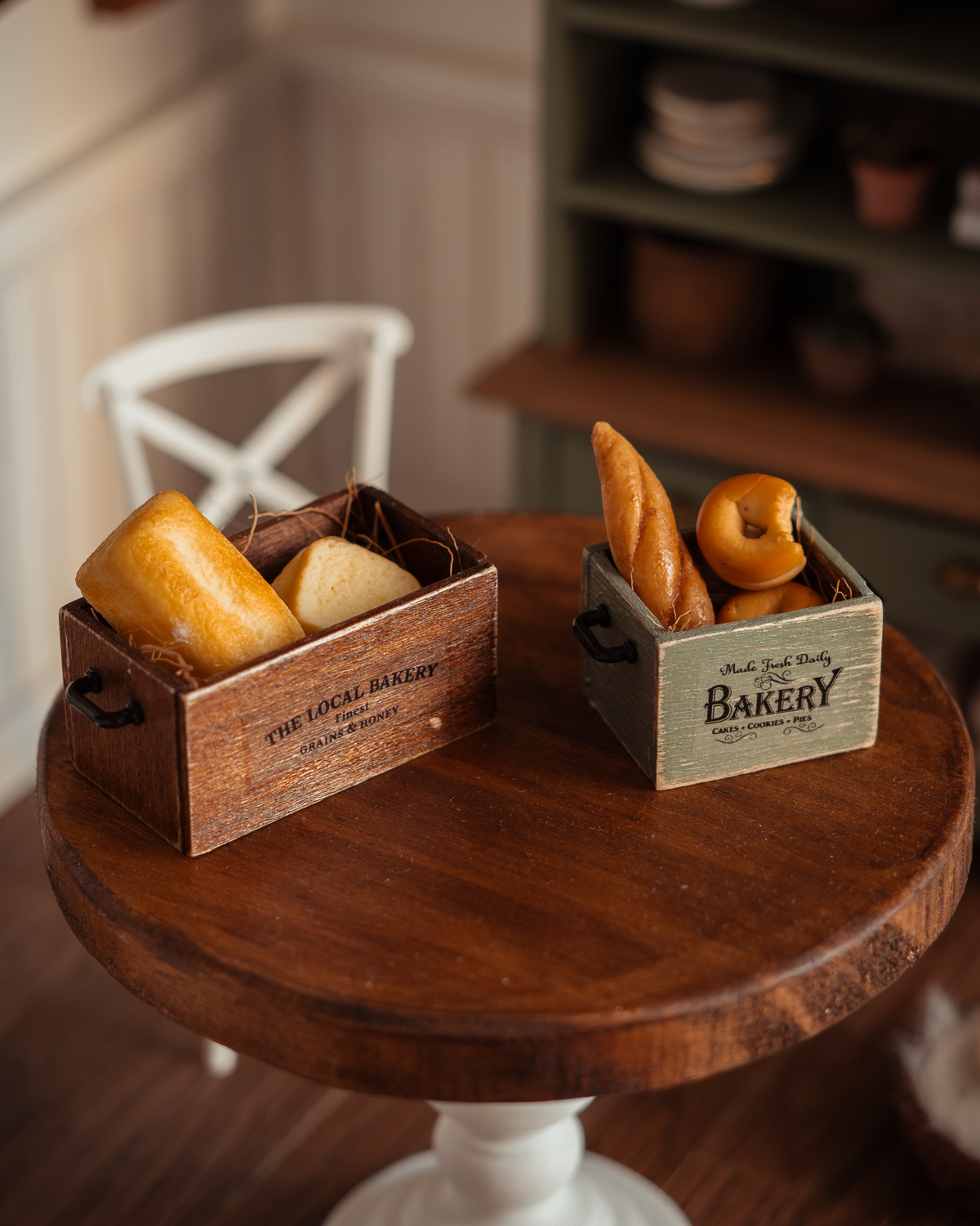 Caja vintage de estilo granero - Imagen 8