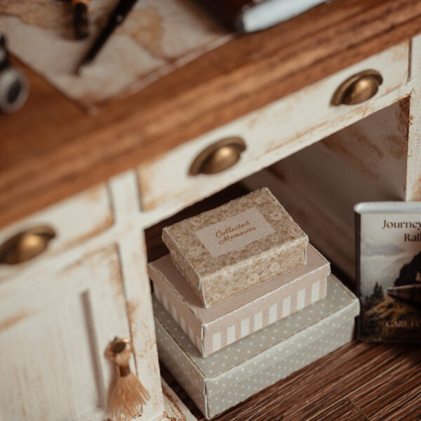 Cajas cuadradas con interior (pack de 3)